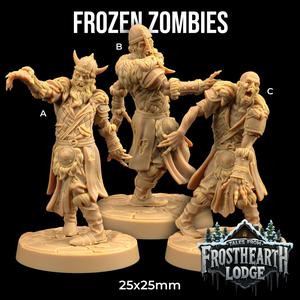 Frozen Zombies  | PRESUPPORTED | Tales From Frosthearth Lodge