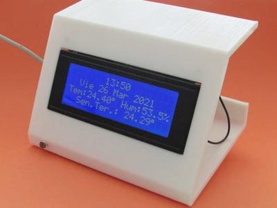 Temperature Humidity Clock Esp32