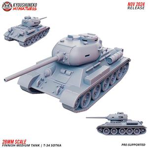 T-34 Sotka | Finnish Medium Tank