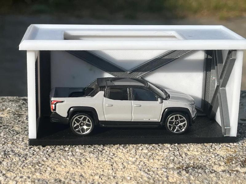 Hot Wheels Garage Diograma Spring Shelf   