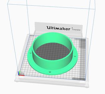 6 inch Duct Plate
