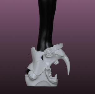 BONES PLATFORM BOOTS MONSTER HIGH