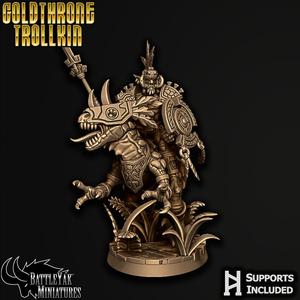 Trollkin Reptizar Rider B
