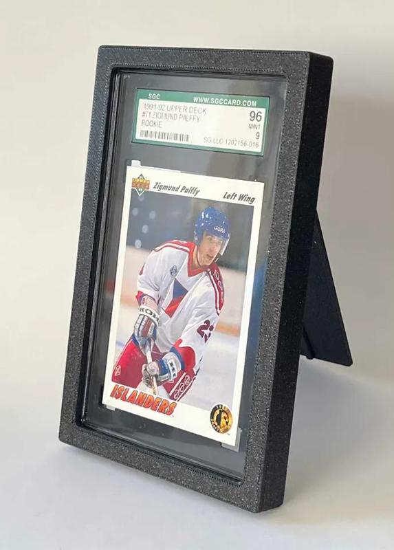 SGC graded TCG sports cards wall holder and display frame   