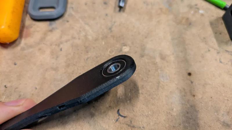 Voron Bowden ptfe tube guide arm (Short, bearing) Tighter tolerance   