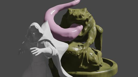 Giant Frog, Swamp Denizen
