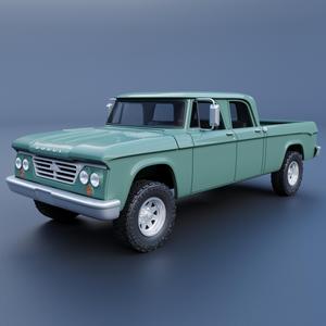 Dodge W200 Power Wagon Crew Cab 1962