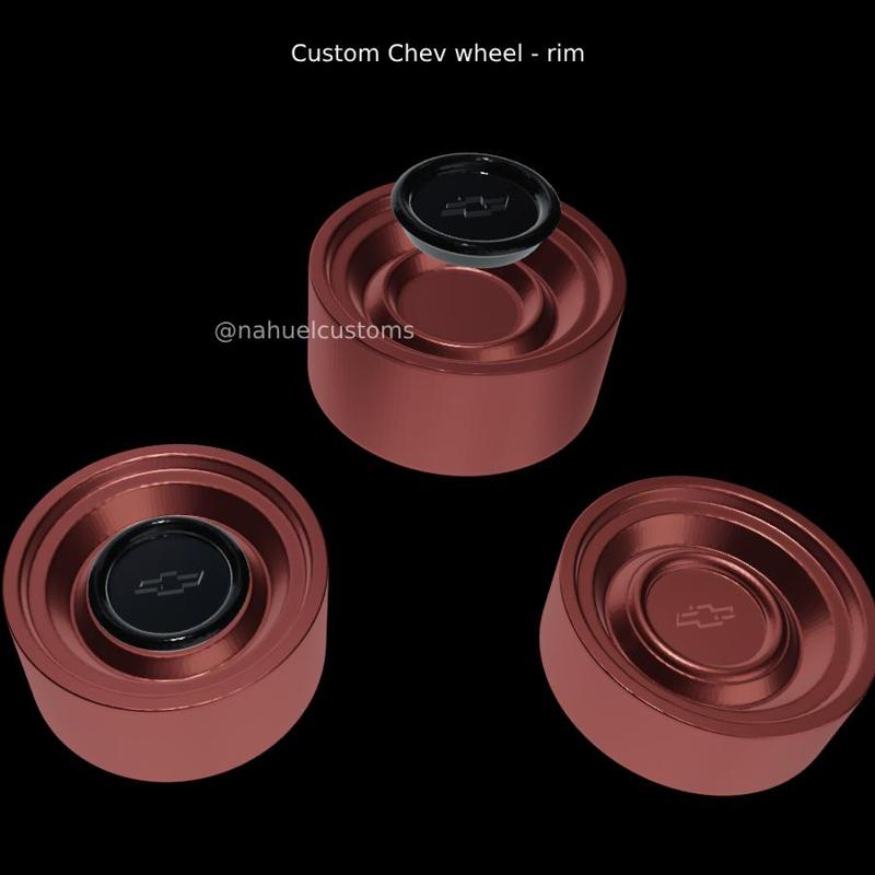 Custom Chev wheel - rim