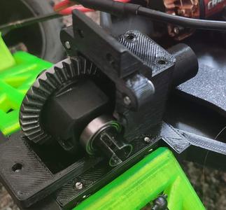Front Rear Diff Assy Open RC Truggy