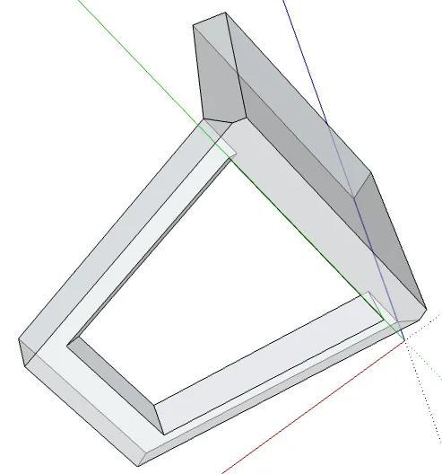 toothed template - šablona na ozub   