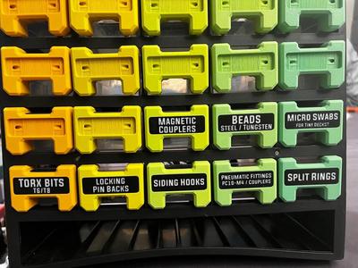 Printable labels for Parts Rainbow   