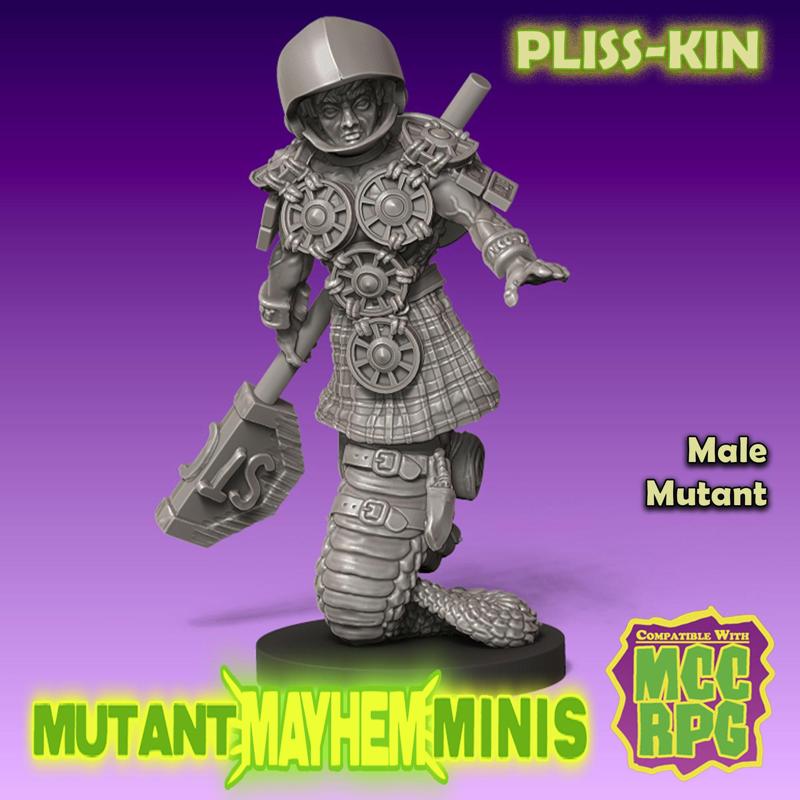 Pliss-Kin, Male Mutant Snake Man