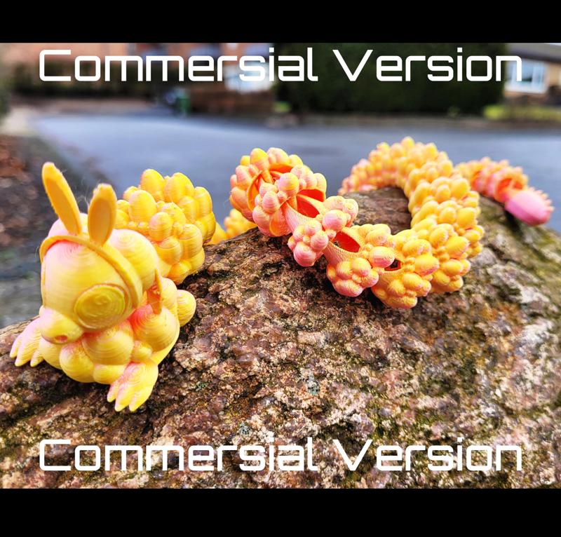 Easterbuns articulating eggtastic dragon *Commersial Version*