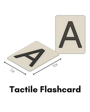 Tactile Flashcard - Letter A   