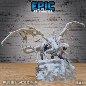 Rotting Young Dragon Roar ‧ DnD Miniature ‧ Tabletop Miniatures ‧ Gaming Monster ‧ 3D Model ‧ RPG ‧ DnDminis ‧ STL FILE