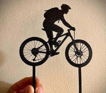 Cake topper Bike