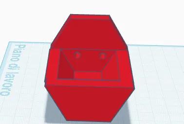 esagonale thing pot for wall   