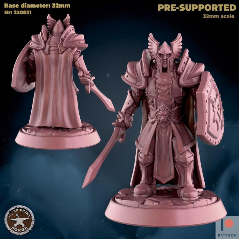 Knight Captain Standing