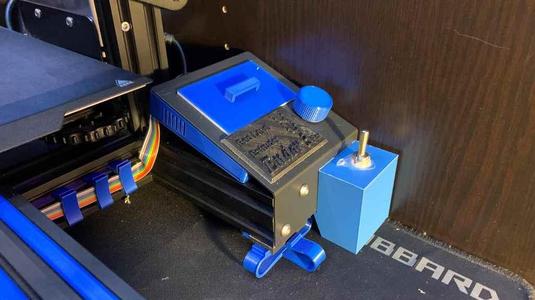 Switch Box headlight | Ender 3 Pro | with anti-vibration feet