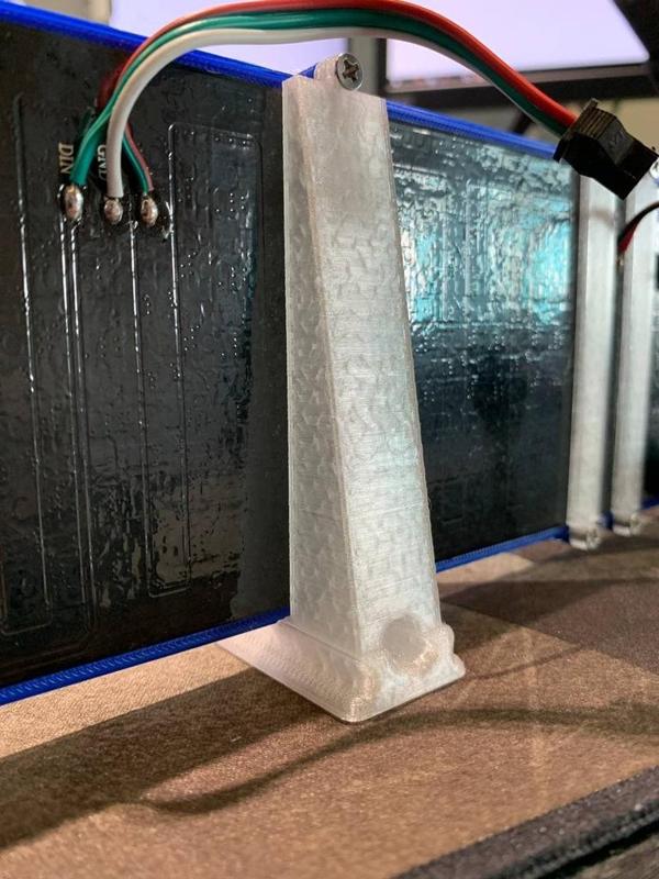 Foot for 32x8 Diffuser Fastener