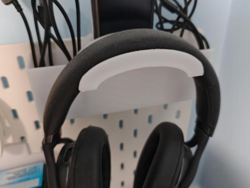 IKEA Pegboard Headphone Stand for Sony MDR-1AM2 and ZX300 Player
