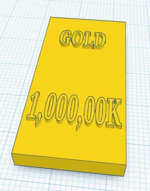 Gold 1,000,000K   