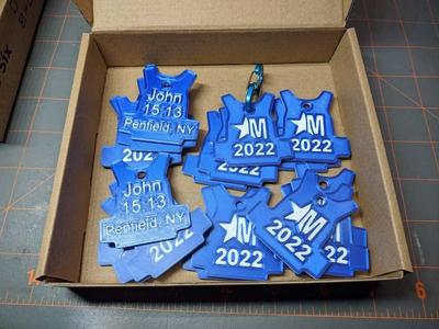 Murph Challenge 2022 keychain