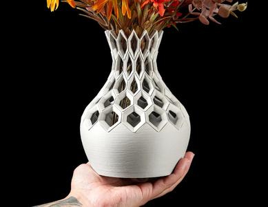 Hexa Flower Vase by MODERN MACHINE   