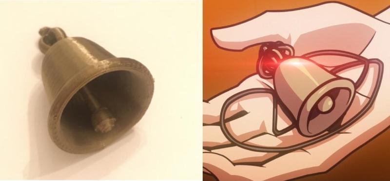 The World End's With You - Rhyme's Bell Pendant