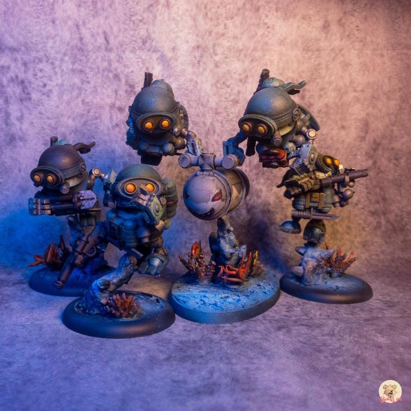 WARPOD Rigger 'Recondo' Raider Squad (Underwater)