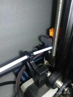 filament guide with PTFE tube