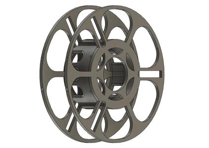 3D Printed Filament Spool