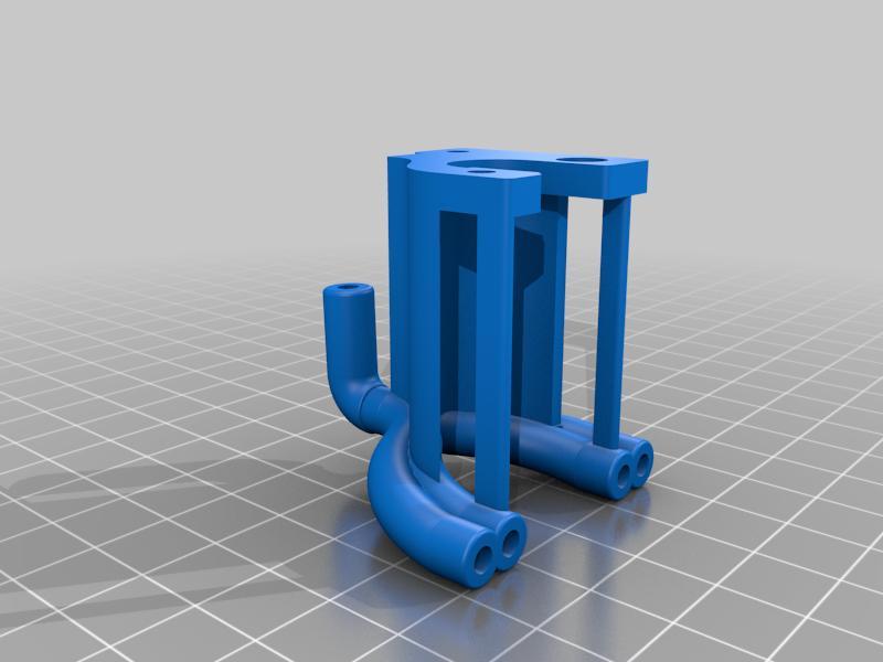 Hextrudort Fanduct, Acc holder, Bl-Touch holder