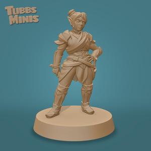 Myrril Deviir - Drow Assassin - Fantasy Miniature