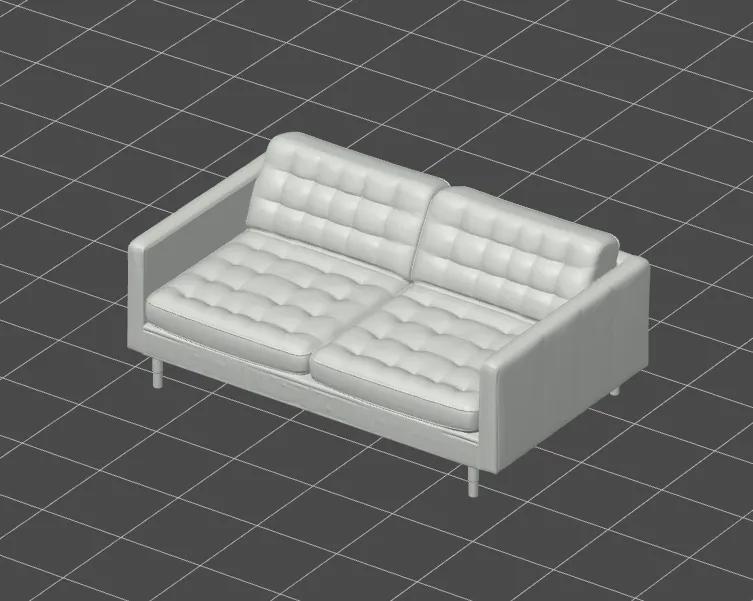 Furniture : Comfy Sofa - Leather Luxury   
