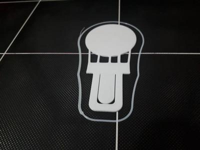 hot air balloon bookmark
