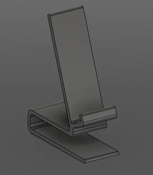 Simple phone stand   
