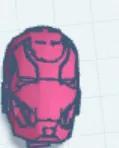 iron man head   