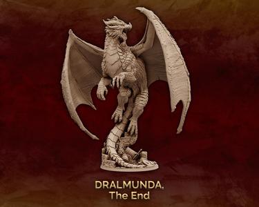 Dralmunda, the End - Red Dragon
