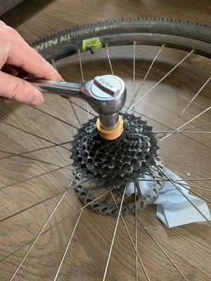 Mountainbike cassette tool