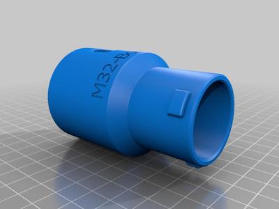 osVAC Adapter M32 Bosch GAS 35/55 Werkzeugmuffe tool sleeve