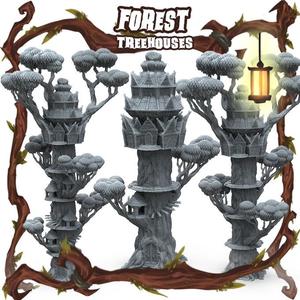 KICKSTARTER ending now - Garden Fable: Forest Treehouse Set