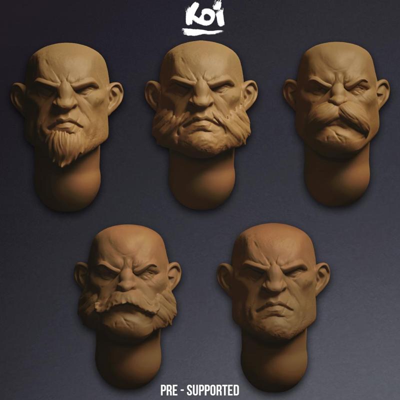 Guildmarch Militia - Veterans Head Set