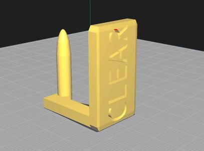 Simple Chamber Flag - 22 Long Rifle   