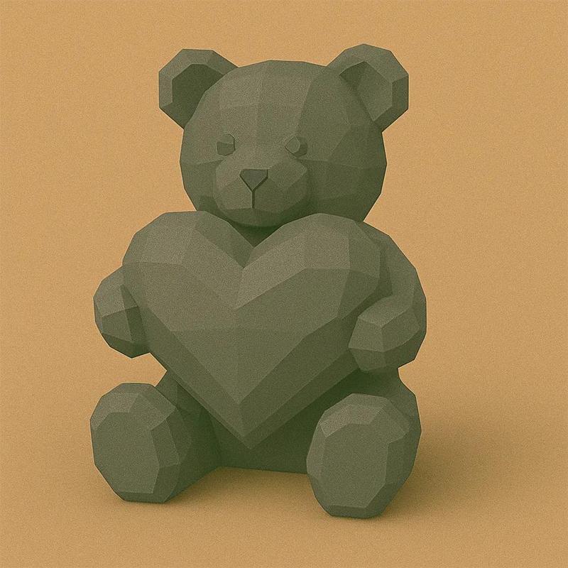 Low Poly Teddy Bear   