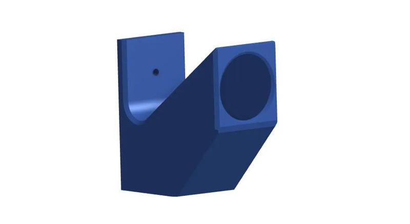 Mount for circle tool 18mm Skadis pegboard   
