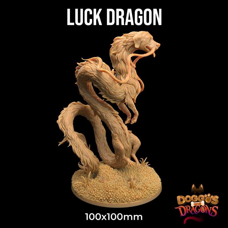 Luck Dragon | PRESUPPORTED | Doggos and Dragons