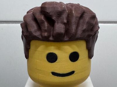 Male short wavy brick hair for 500%