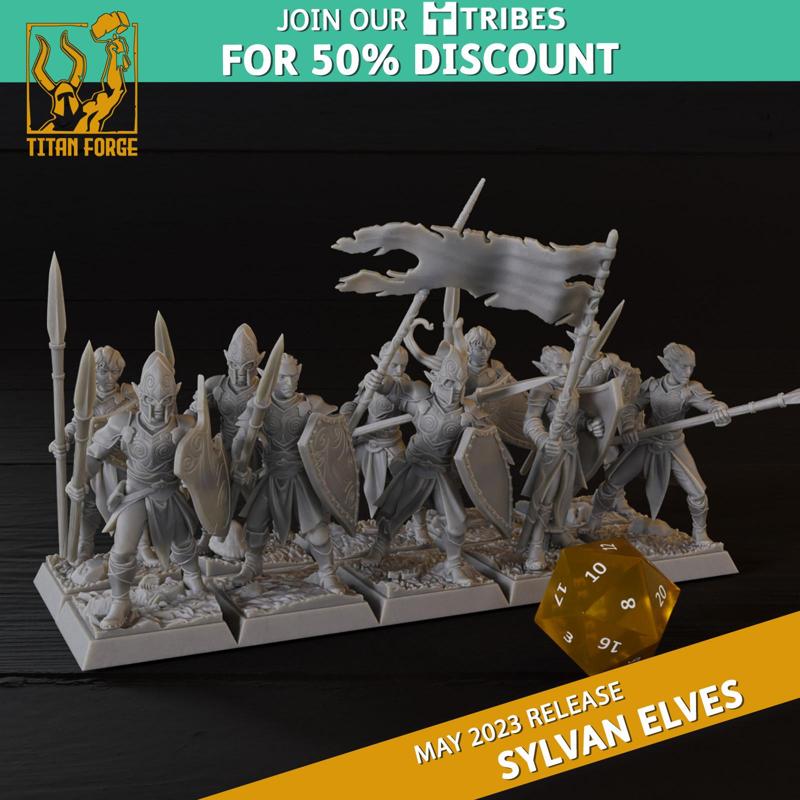 Sylvan Elves Forest Guards
