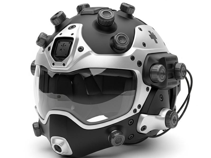 cybernetic helmet